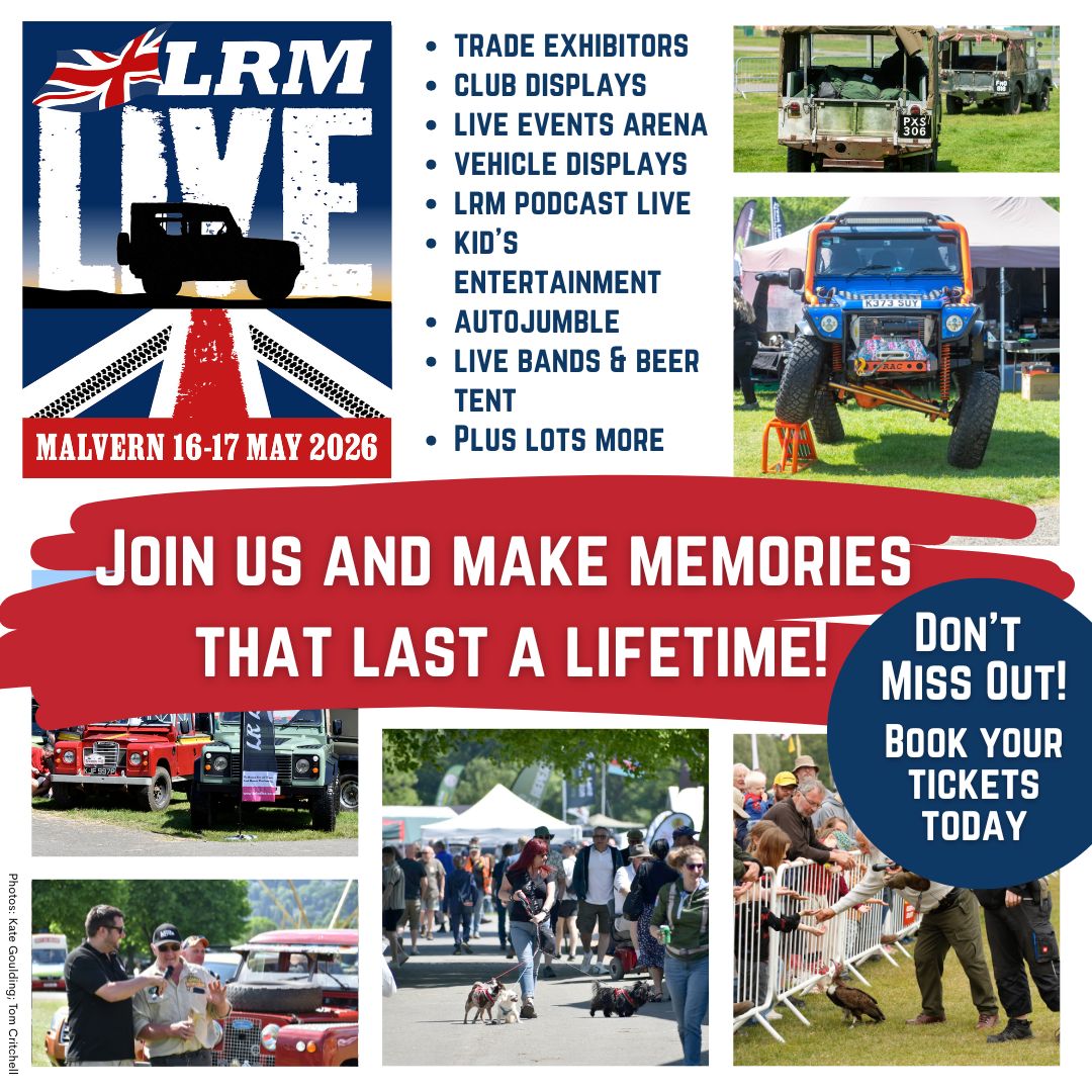 TFR4X4 at the LRM Live at Malvern Three Counties Showground, WR13 6NW 16-17 May 2026