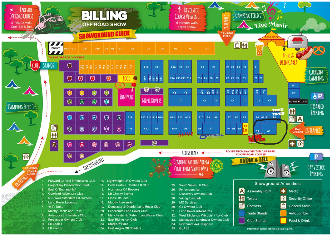 Billing offroad show 2023 update