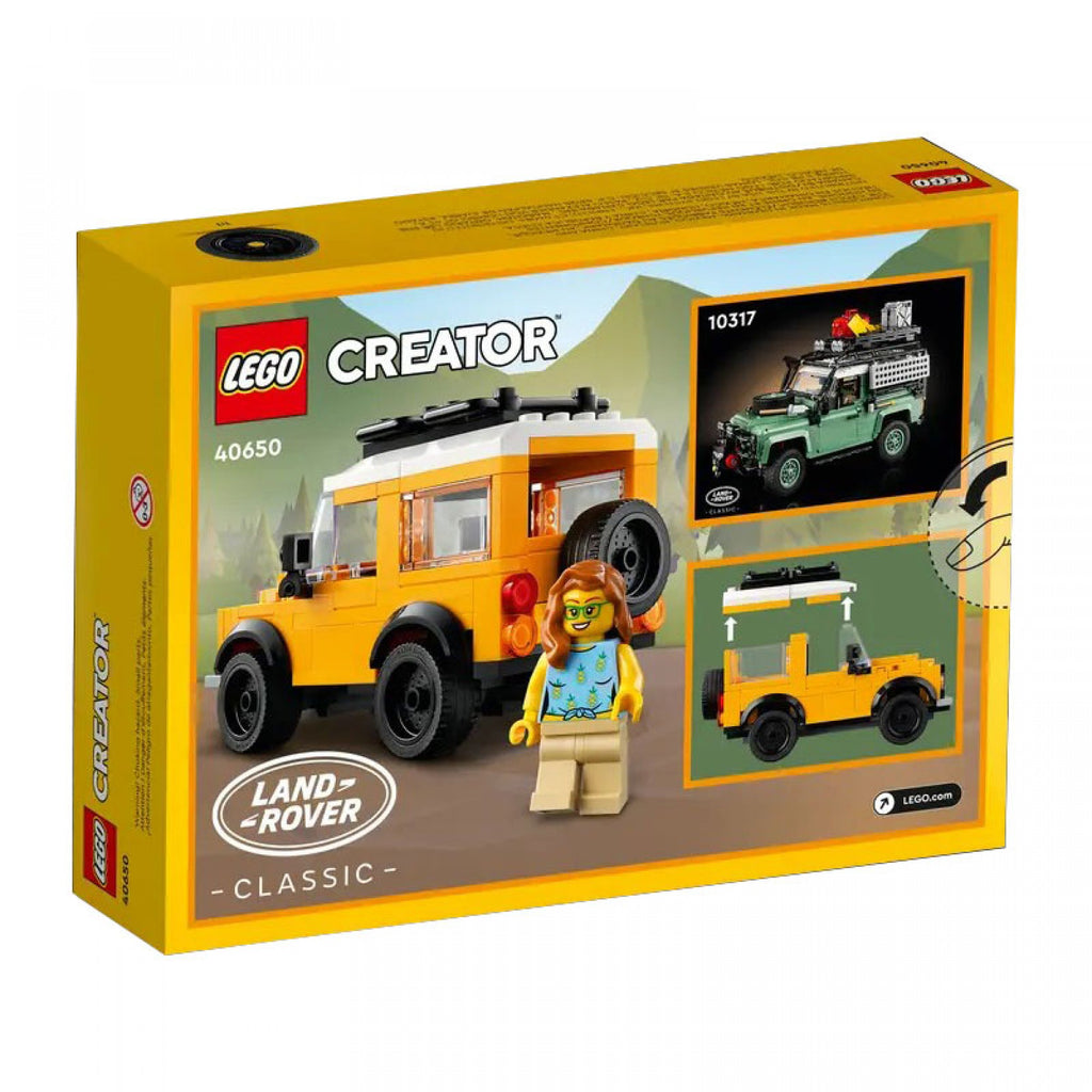 CLTY103YLA DEFENDER LEGO MINI SET