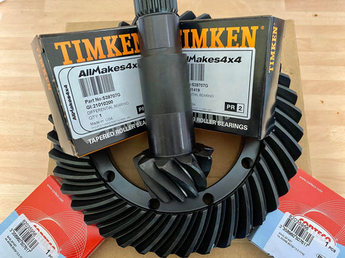 KAM548 KAM 4.75:1 CROWN WHEEL& PINION (SHORT NOSE) WOLF/P38 FR & RR
