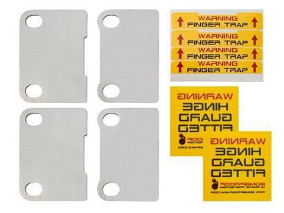 G1398 BOMBPROOF 2 DOOR HINGE GUARD DEFENDER