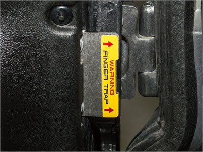 G1398 BOMBPROOF 2 DOOR HINGE GUARD DEFENDER