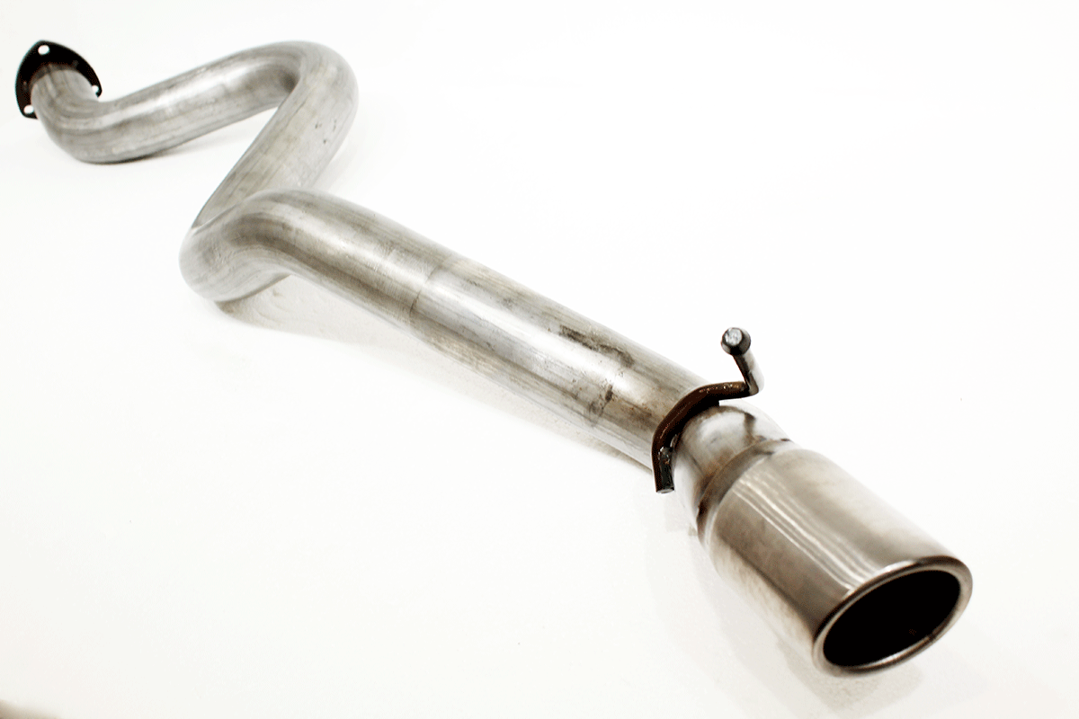 GA2779 BIG BORE 3in STRAIGHT THROUGH TAIL PIPE DEF 110" TD5 / PUMA