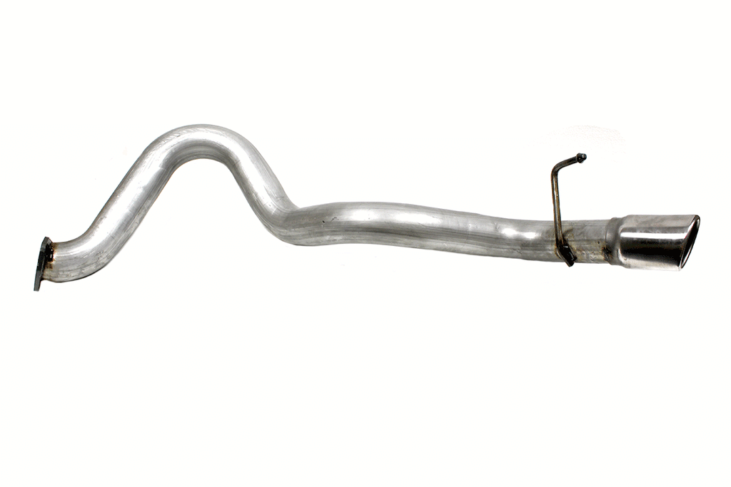 GA568 BIG BORE 3in STRAIGHT THROUGH TAIL PIPE DEF 90" TD5 PUMA