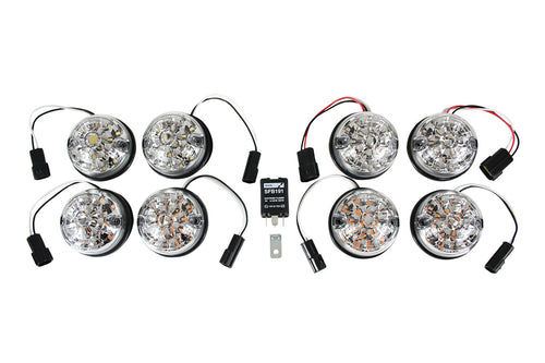 GL1191 WIPAC CLEAR LENS LED LIGHT KIT FOR DEFENDER 90/110 AND SERIES 3
