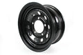 GRW006 MODULAR STEEL WHEEL 7X16 BLACK - MODULAR - D1/DEF ALL/RRC
