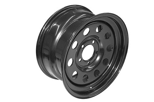 GRW012 MODULAR STEEL WHEEL 8X16 BLACK - MODULAR - D2/P38