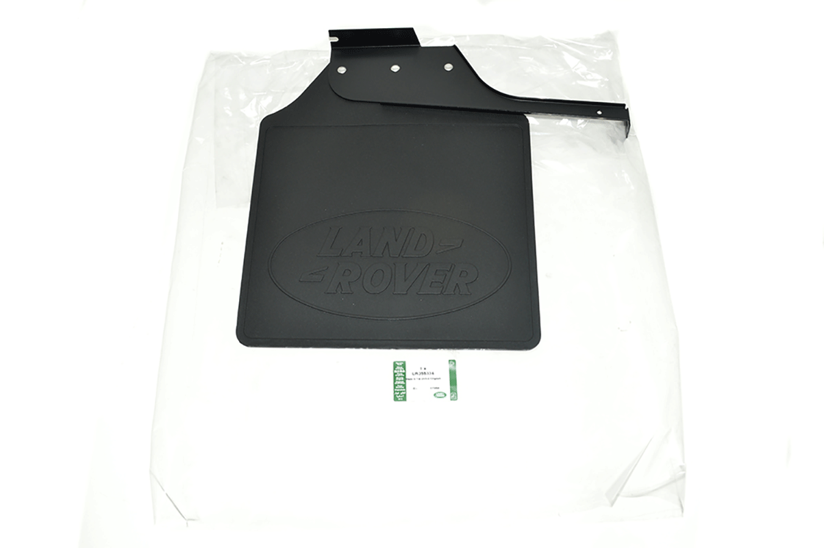 LR055334LR MUDFLAP ASSEMBLY - REAR - LH - 110 07>/130 07> (Copy)