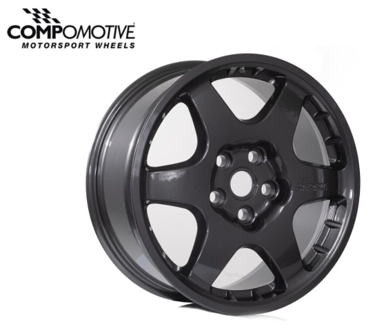 PD1881GREY MOTORSPORT WHEELS - D4 - 8 X 18 - Q PCD - GREY COMPOMOTIVE