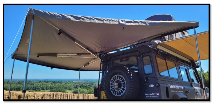 TF1704ROOM TERRRAFIRMA 2.5M 270 DEG TERRADACTYL AWNING SIDES