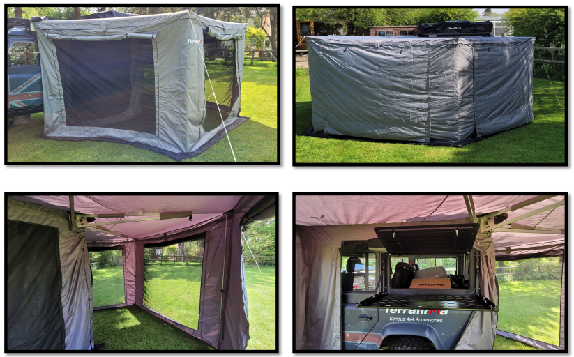 TF1701ROOM TERRAFIRMA 2.0M AWNING SIDES SET OF 4