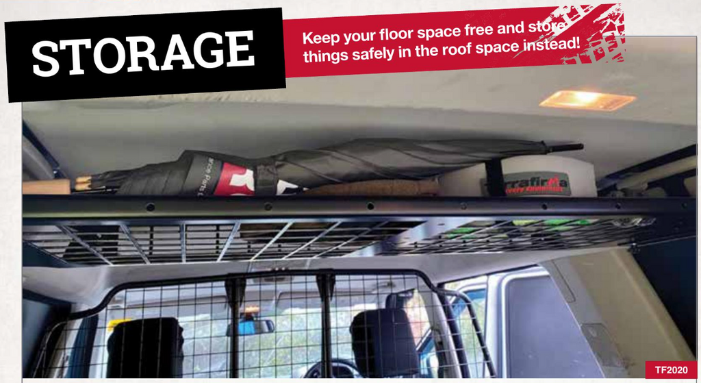 TF2020 TERRAFIRMA  REAR LOAD SPACE PARCEL SHELF STORAGE SYSTEM - DISCO3 & DISCO4