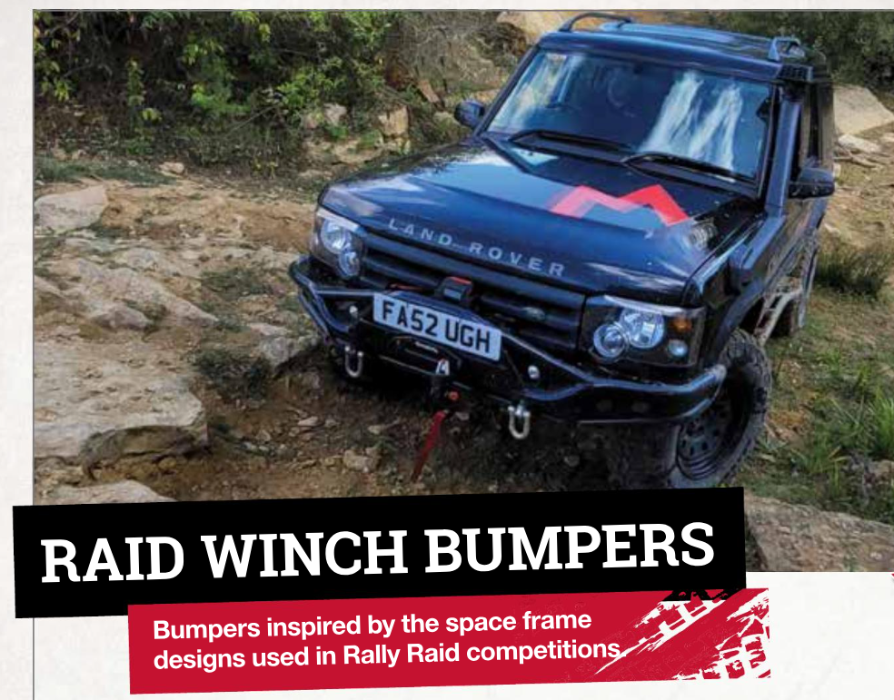 TF486 TERRAFIRMA RAID STYLE REAR BUMPER - DISCOVERY 2
