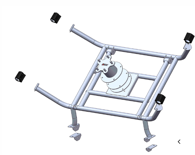 DA3810 Safety Devices Lift-Up Spare Wheel Carrier Defender