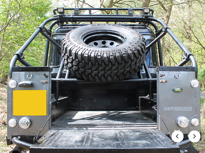 DA3810 Safety Devices Lift-Up Spare Wheel Carrier Defender