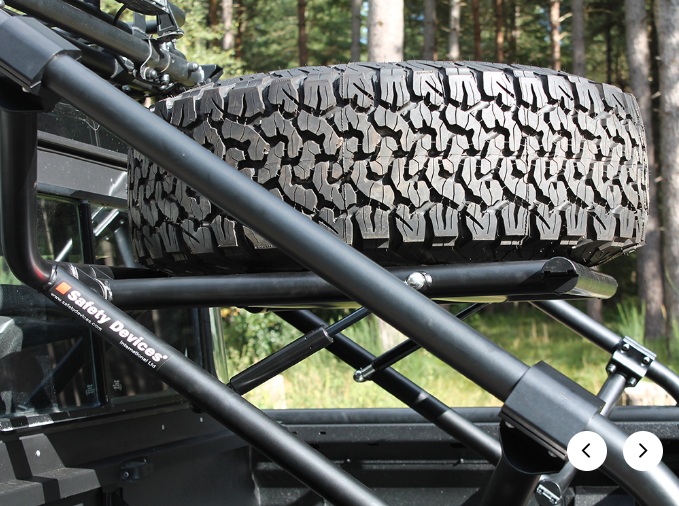 DA3810 Safety Devices Lift-Up Spare Wheel Carrier Defender