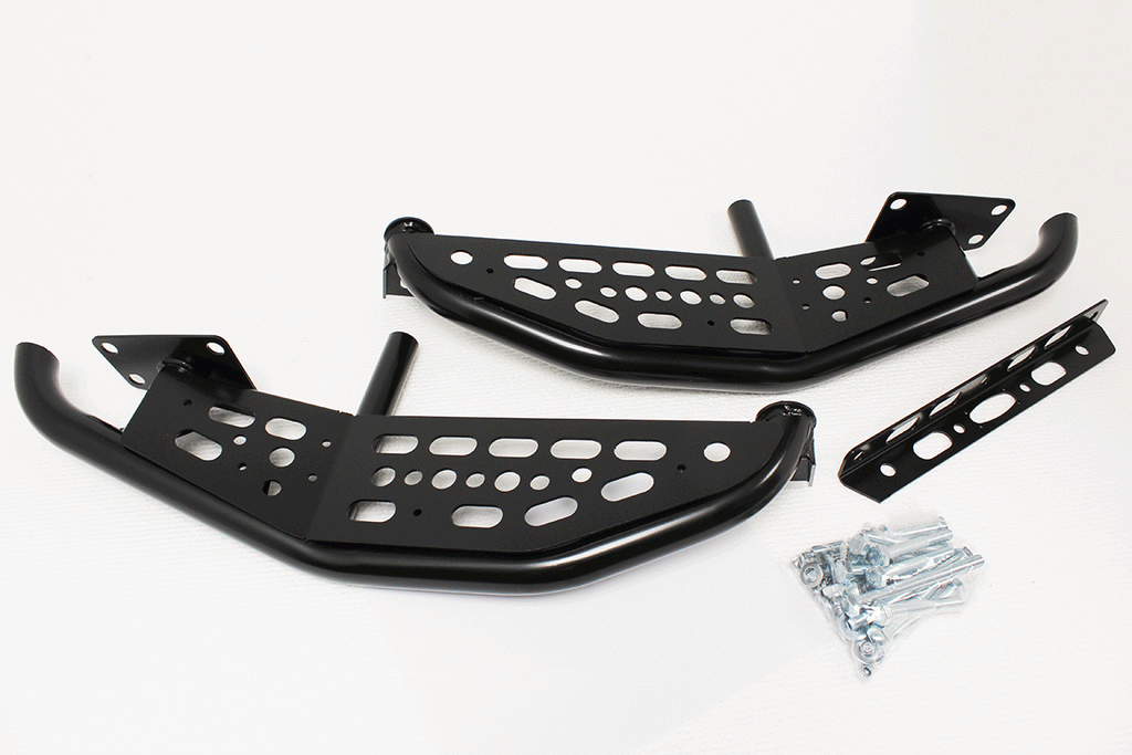 TF0018 SKELETON REAR STEP BUMPERS FOR DEFENDERS 1983-2016