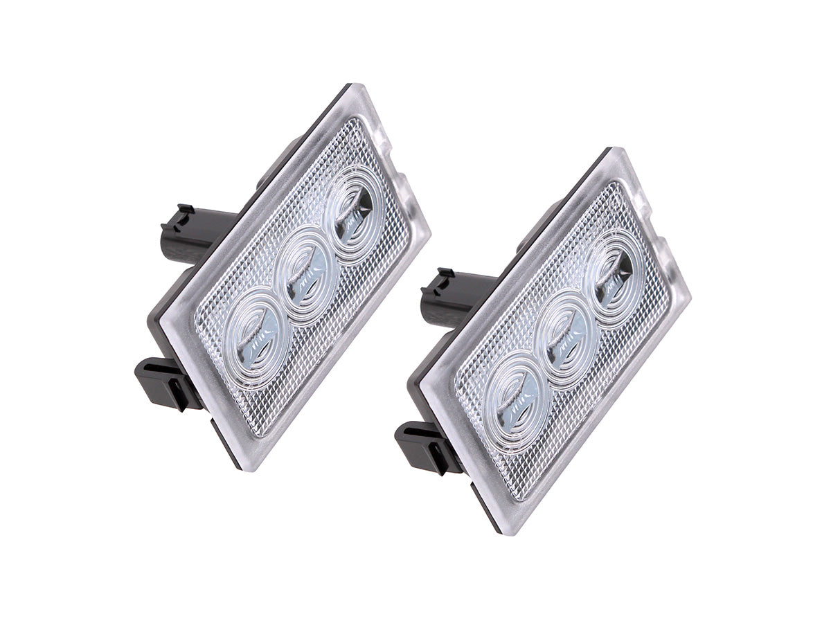TF03431 D3/D4 & F2 & RRS 05-13 LED NUMBER PLATE LAMPS PAIR