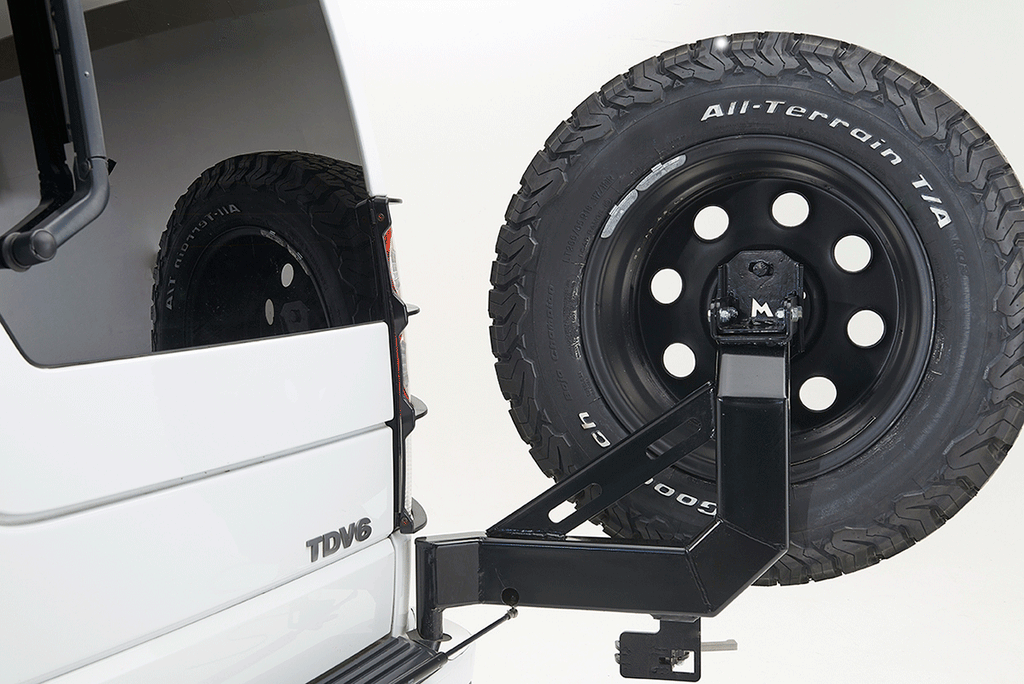 TF053 SWINGAWAY SPARE WHEEL CARRIER - D3/D4