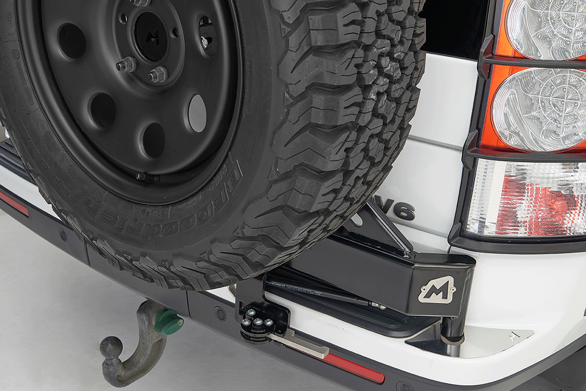 TF053 SWINGAWAY SPARE WHEEL CARRIER - D3/D4