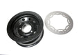 TF112 BLACK MODULAR 7X16 STEEL WHEEL WITH WELDED ON BEADLOCK-DEF-RRC-D1