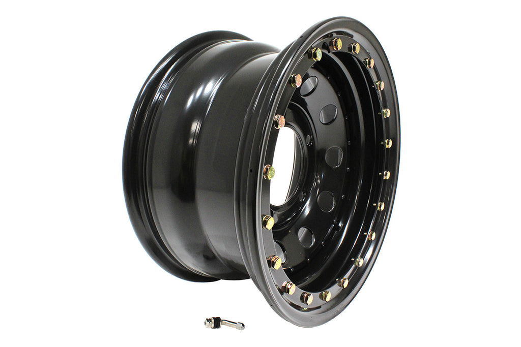 TF162 TERRAFIRMA 8X16 ET0 SIMULATED BEADLOCK STEEL WHEEL DEF/D1/RRC