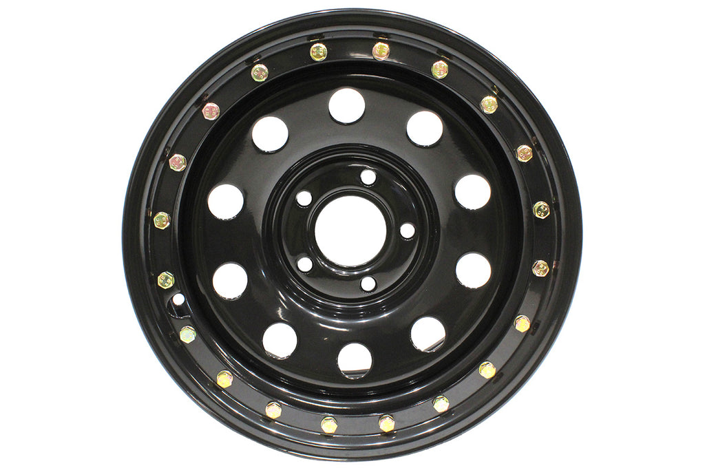 TF163 TERRAFIRMA 8X16 ET25 SIMULATED BEADLOCK STEEL WHEEL D2/P38