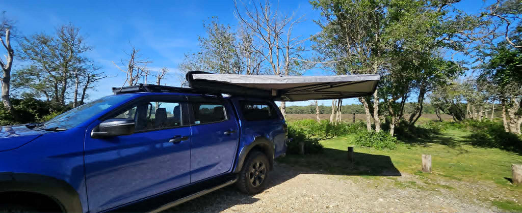 TF1704LED TERRAFIRMA 2.5M 270 DEG TERRADACTYL AWNING WITH LED LIGHTING