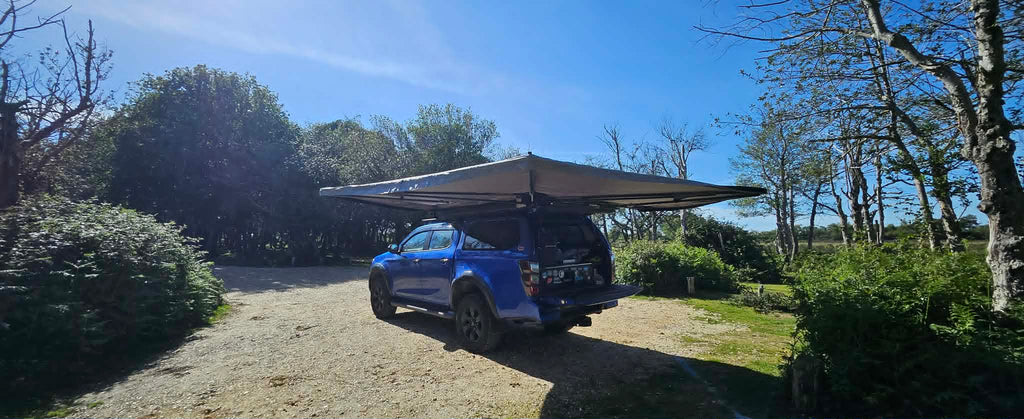 TF1704LED TERRAFIRMA 2.5M 270 DEG TERRADACTYL AWNING WITH LED LIGHTING