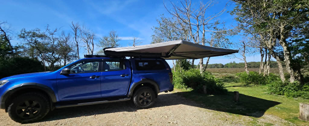 TF1704LED TERRAFIRMA 2.5M 270 DEG TERRADACTYL AWNING WITH LED LIGHTING