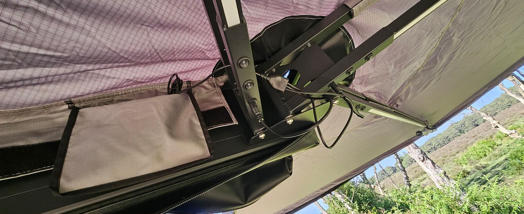 TF1704LED TERRAFIRMA 2.5M 270 DEG TERRADACTYL AWNING WITH LED LIGHTING