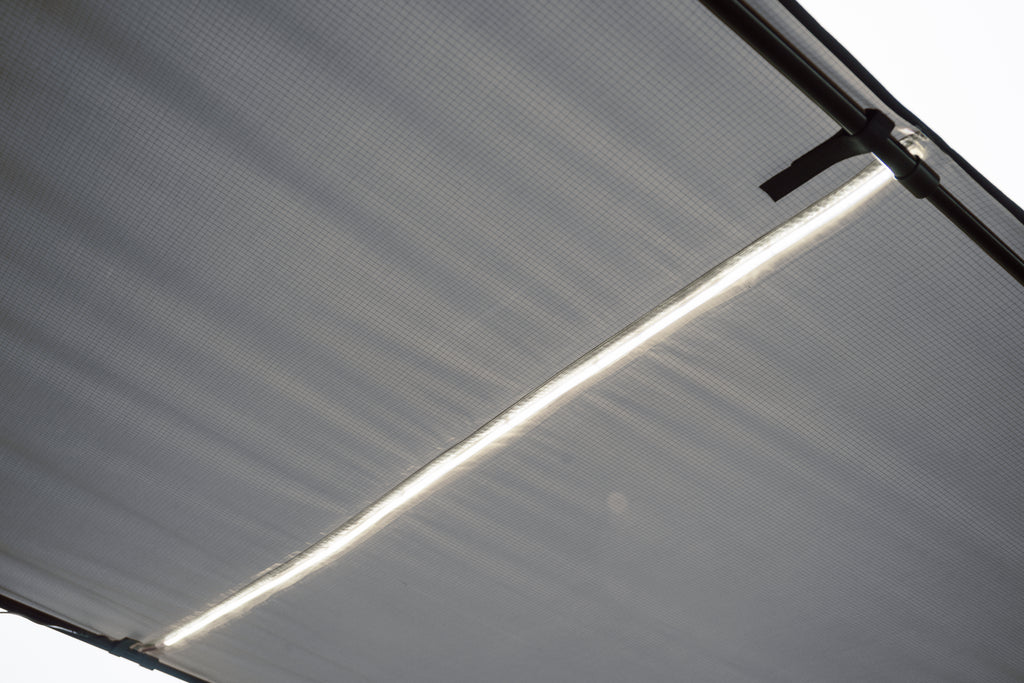 TF1707 TERRAFIRMA 2.5 x 2.5M HARD CASE LED AWNING