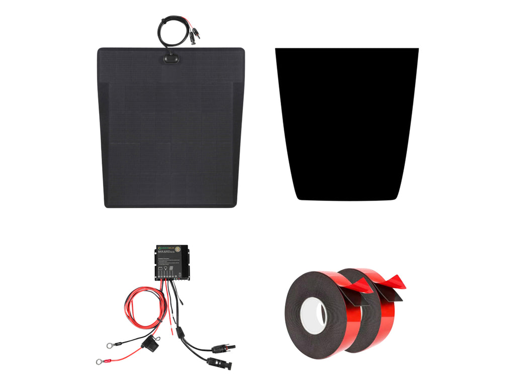 TF1903 DISCOVERY 3&4 BONNET MOUNTED 110W SOLAR PANEL & CONTROL UNIT KIT