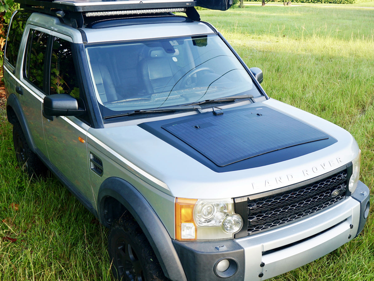 TF1903 DISCOVERY 3&4 BONNET MOUNTED 110W SOLAR PANEL & CONTROL UNIT KIT