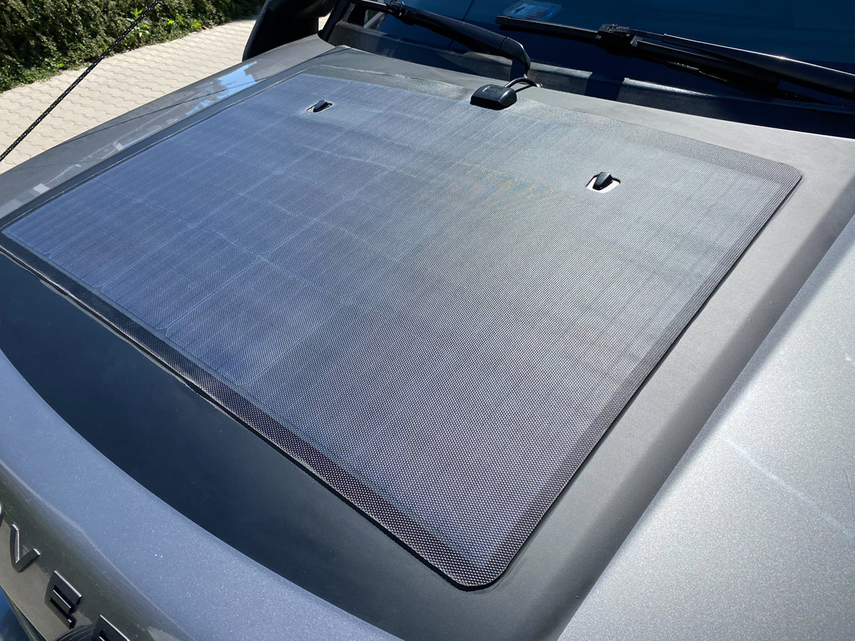 TF1903 DISCOVERY 3&4 BONNET MOUNTED 110W SOLAR PANEL & CONTROL UNIT KIT