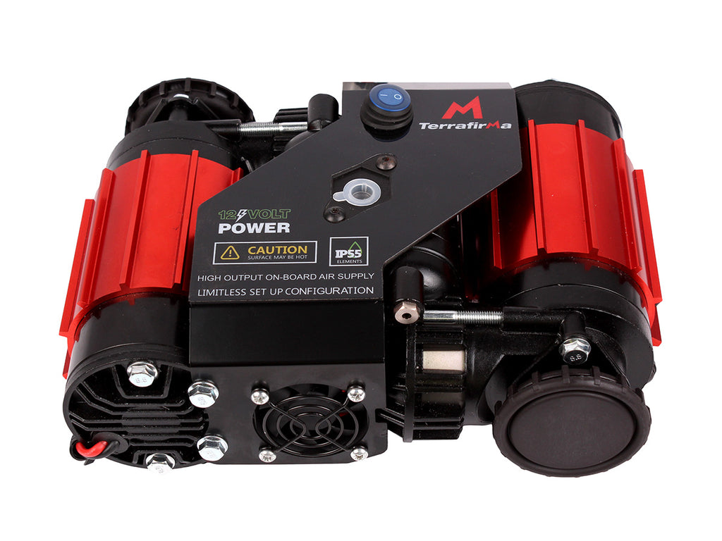 TF2940 TERRAFIRMA TWIN ONBOARD 12V COMPRESSOR