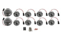 TF31036 73MM HALO & BAR STYLE LED DEFENDER LIGHT KIT - CLEAR