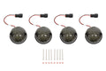 TF31056 73MM SCROLLING STYLE LED DEFENDER INDICATOR KIT - SMOKED