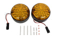 TF31066 95MM SCROLLING STYLE LED DEFENDER REAR INDICATOR KIT -  ORANGE
