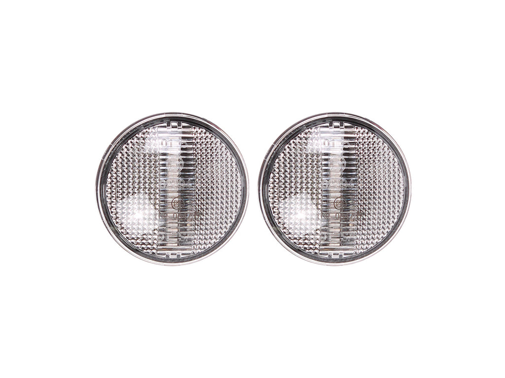 TF31401 PAIR OF LED SEQUENTIAL SIDE REPEATER LAMPS CLEAR RR L322