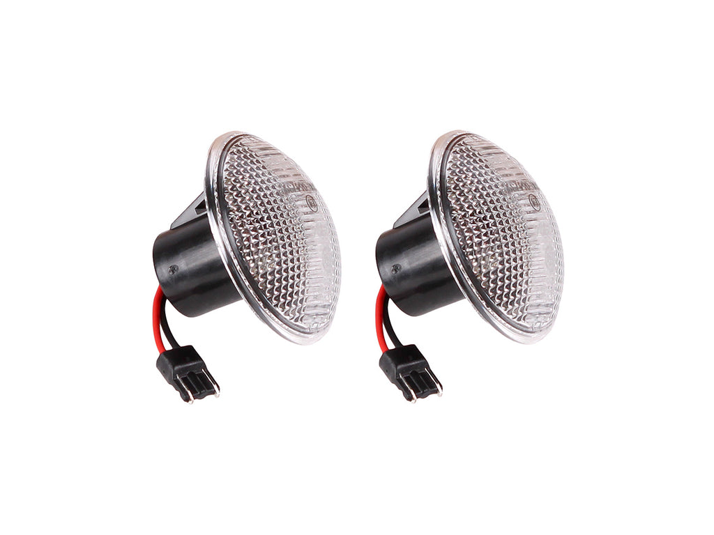 TF31401 PAIR OF LED SEQUENTIAL SIDE REPEATER LAMPS CLEAR RR L322