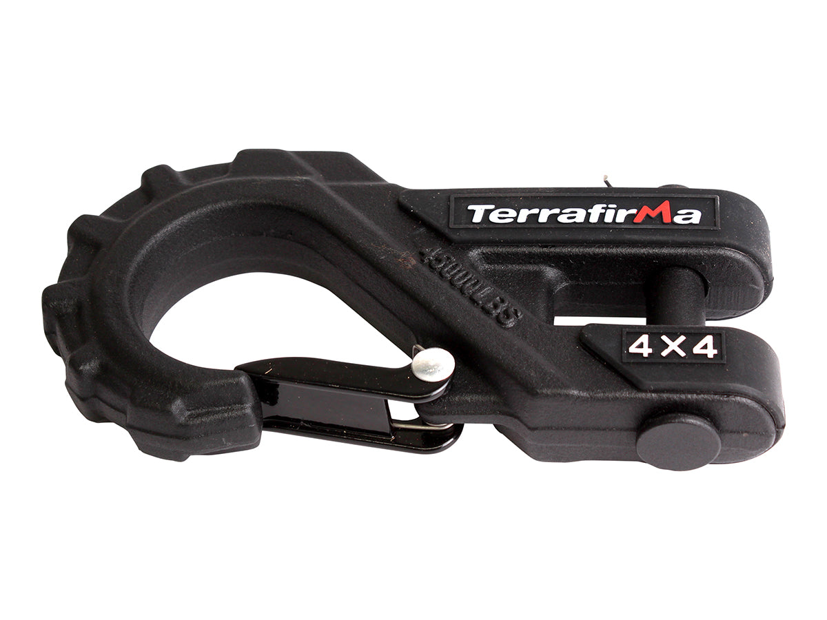 TF3382B TERRAFIRMA BLACK EXTREME WINCH HOOK 45000LBS