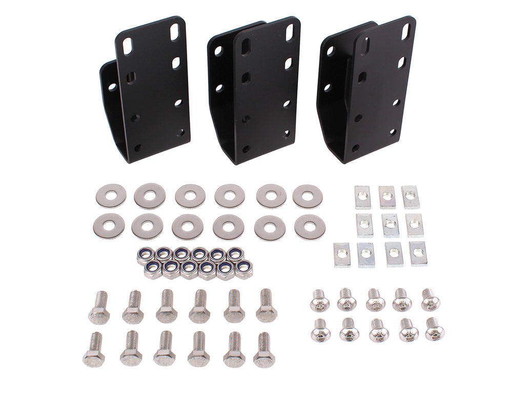 TF5547 TERRAFIRMA ALLOY HARD SHELL ROOF TENT AWNING BRACKETS