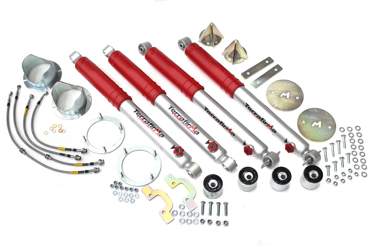 TF580 TERRAFIRMA +3" TRAVEL MINI DISLOCATION KIT - DISCO2