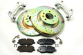 TF634 TF 340MM BIG BRAKE UPGRADE: FERODO PADS/TF CDG DISCS - D3/D4/RRS