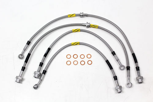 TF650GD TF GOODRIDGE +2" EXT BRAKE HOSE KIT D2 1998 - 2004 4 LINE KIT