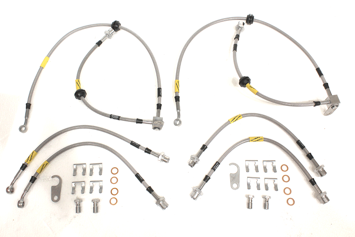 TF651GD TERRAFIRMA GOODRIDGE DISCOVERY 3 +2" BRAKE HOSES - 6 LINE KIT