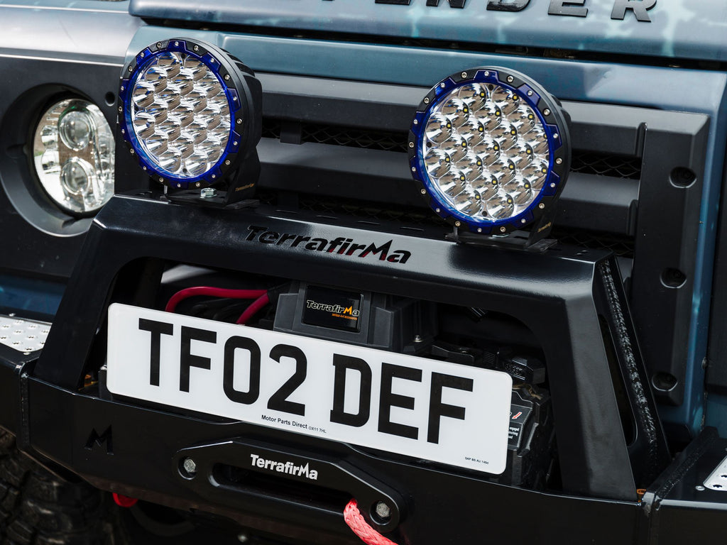 TF707 TERRAFIRMA 7" 11550LM HIGH INTENSITY SPOT LIGHTS (PAIR)