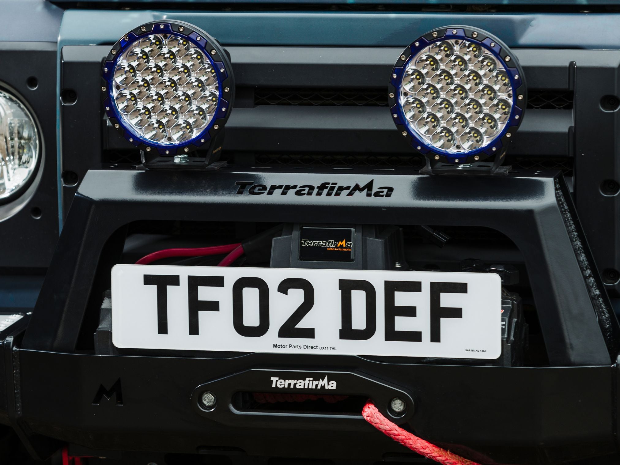 TF707 TERRAFIRMA 7" 11550LM HIGH INTENSITY SPOT LIGHTS (PAIR)