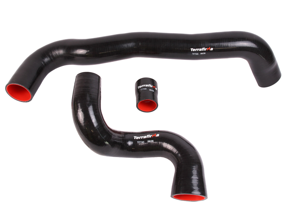 TF740BLACK TF SILICONE INTERCOOLER HOSE KIT BLACK FITS D3 TDV6 D4 & RRS 2.7TDV6